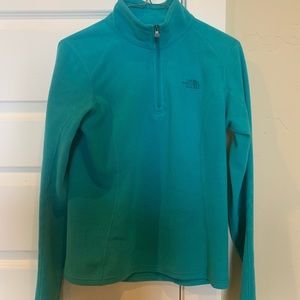 Teal NorthFace Fleece